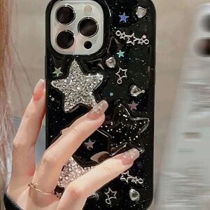 Chybix Y2k Star Decor iPhone 14 Case
